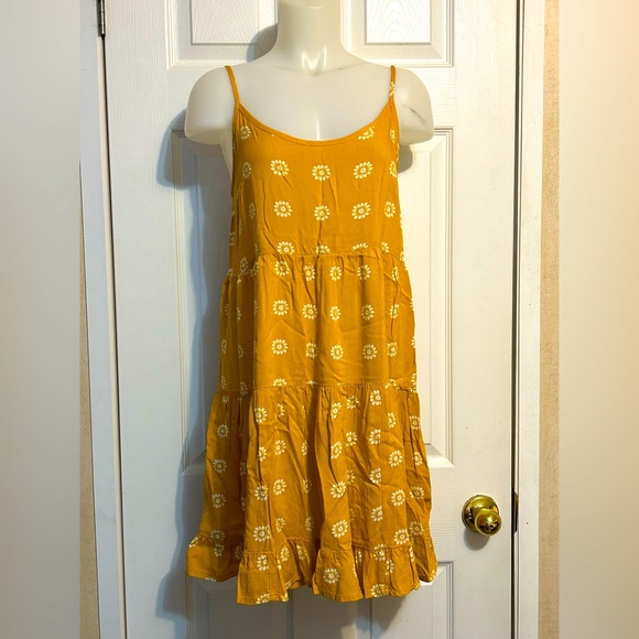 Yellow Floral Sundress - Picture 1 of 5